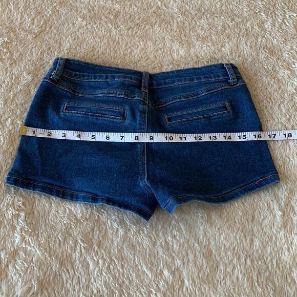 Rampage Sofie Mid-rise shorts size 7 - Picture 15 of 16